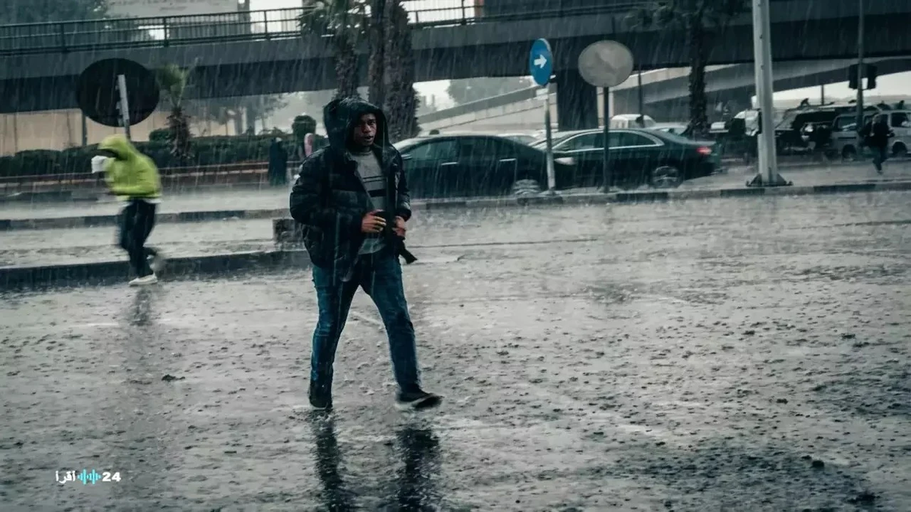 خرائط الأرصاد تنذر بقلب الطقس وهطول أمطار قوية بدءًا من يوم الثلاثاء